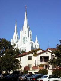 Apartmanunk, mgtte a templom