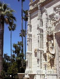 Hearst kastély - Casa Grande kapu