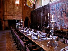 Hearst kastély - Ebédlő