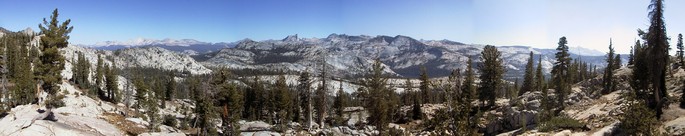 Kilatas a May to melletti hegyrol